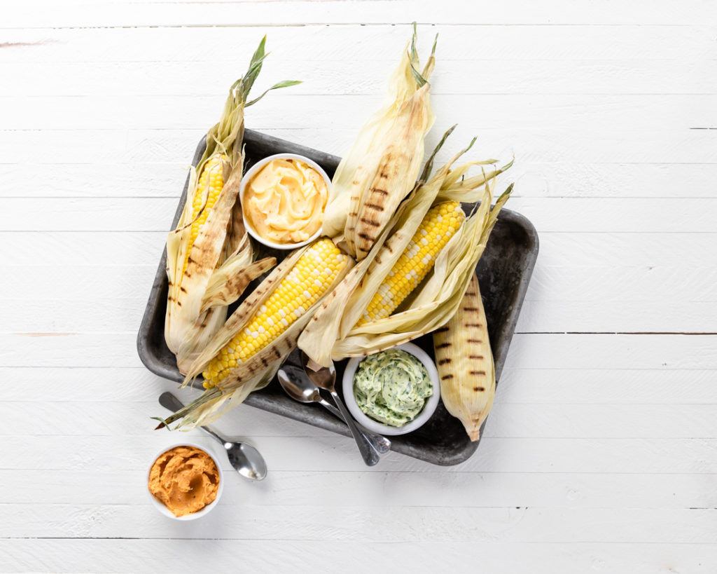 Image for Grilled Sweet Corn with Compound Butter