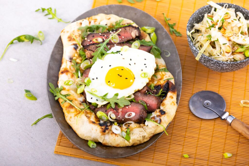 Image for Japanese-Style Grilled Pizza